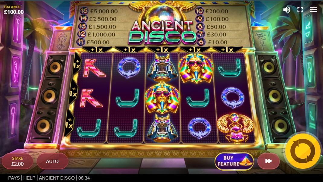 Ancient Disco Gameplay Image