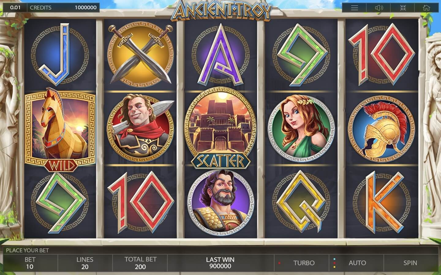Ancient Troy Gameplay Image