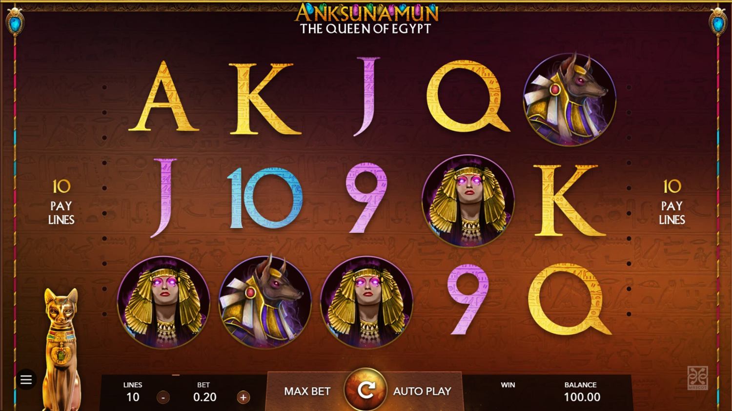 Anksunamun the Queen of Egypt Gameplay Image