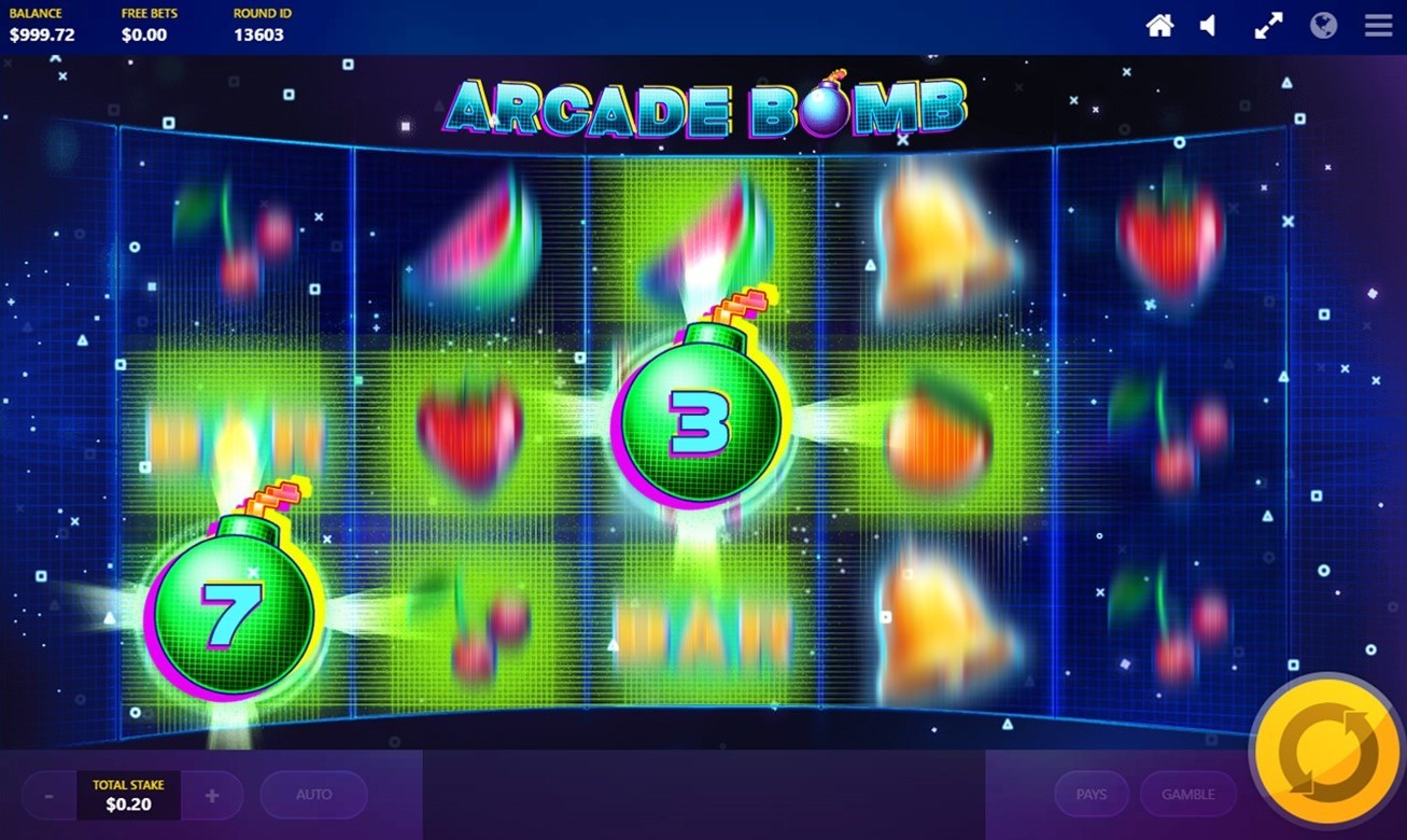 Arcade Bomb Gameplay Image