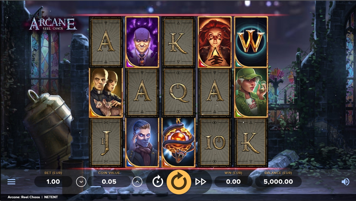 Arcane Reel Chaos Gameplay Image