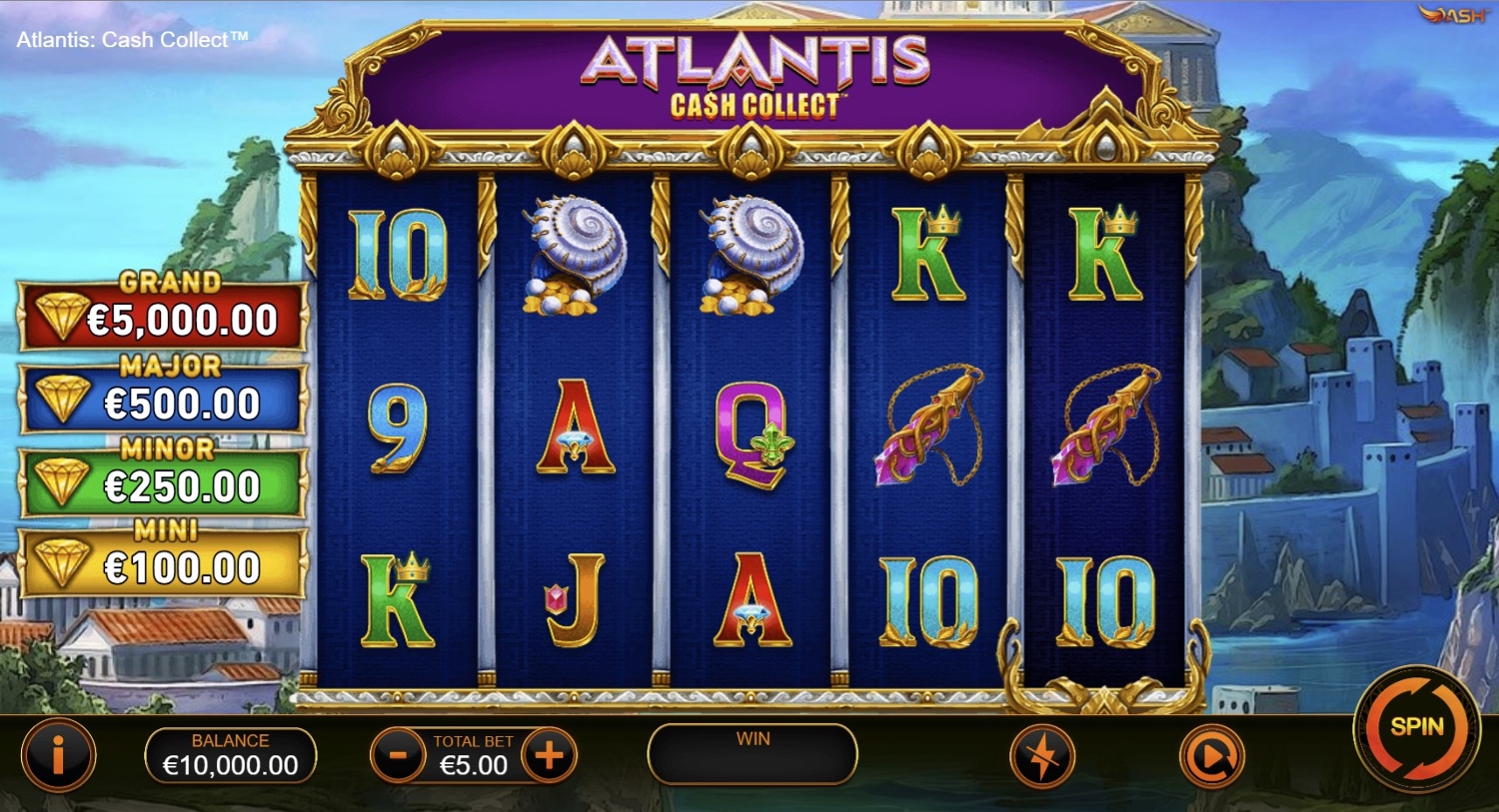 Atlantis Cash Collect Gameplay Image