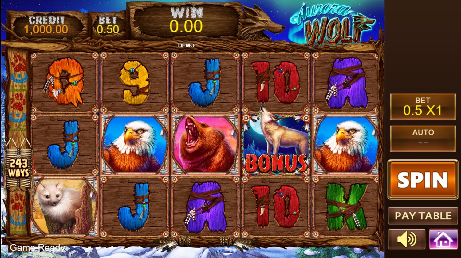 Aurora Wolf Gameplay Image