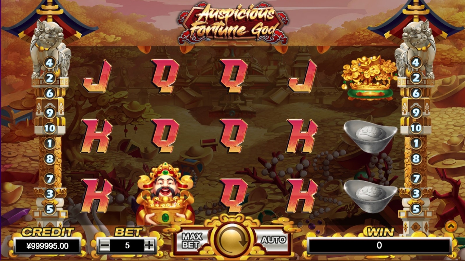 Auspicious Fortune God Gameplay Image