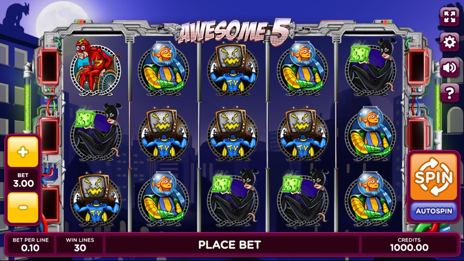 Awesome 5 Gameplay Image