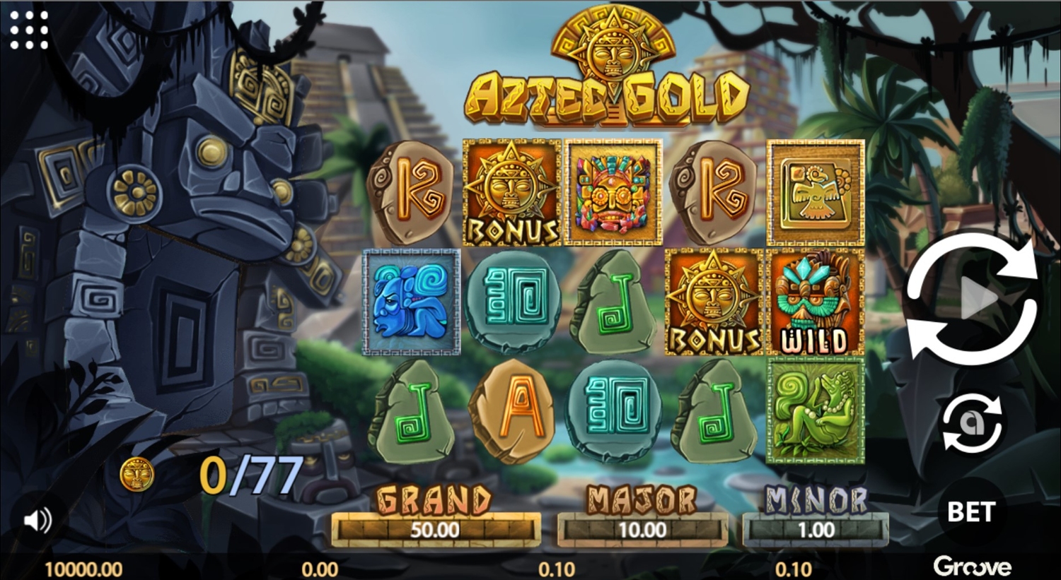 Aztec Gold Gameplay Image