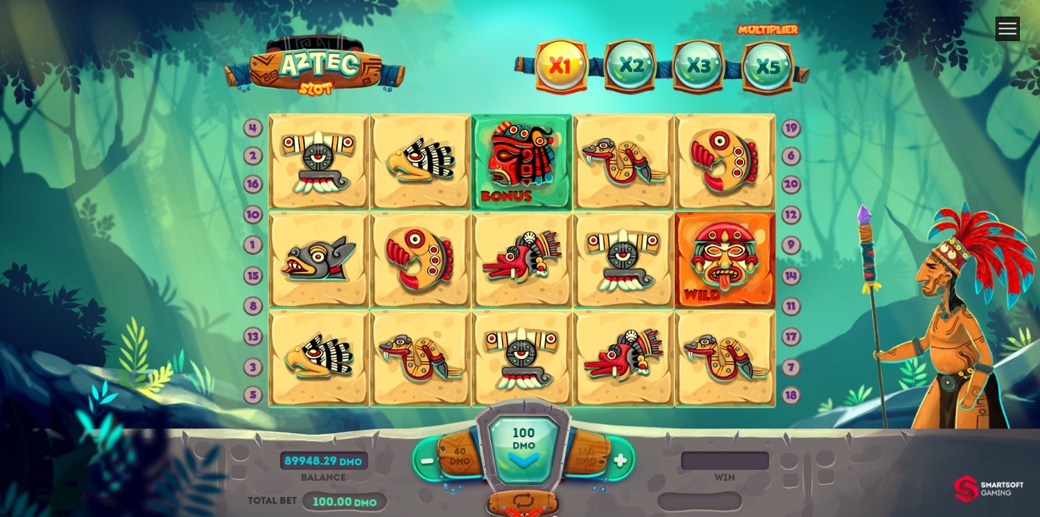 Aztec Slot Gameplay Image