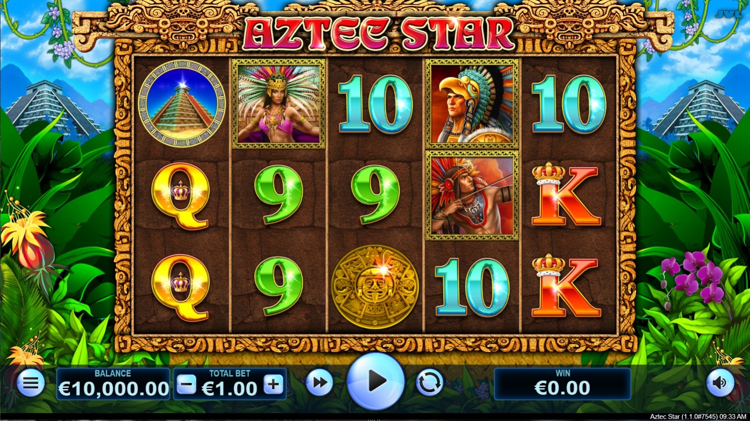 Aztec Star Gameplay Image