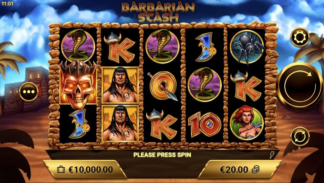 Barbarian Stash Gameplay Image