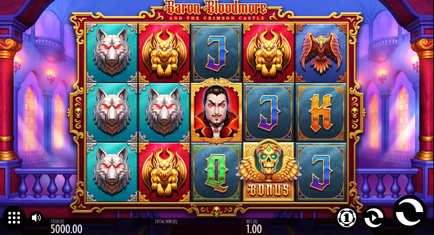 Baron Bloodmore and the Crimson Castle Gameplay Image