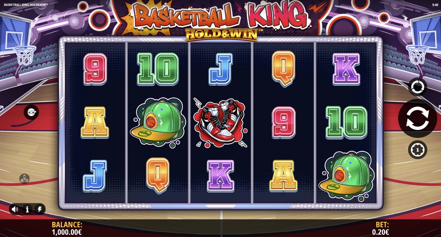 Basketball King Hold and Win Gameplay Image