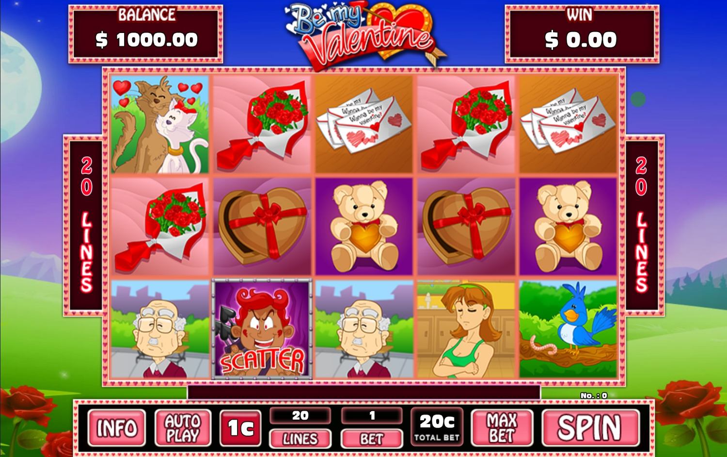 Be My Valentine Gameplay Image