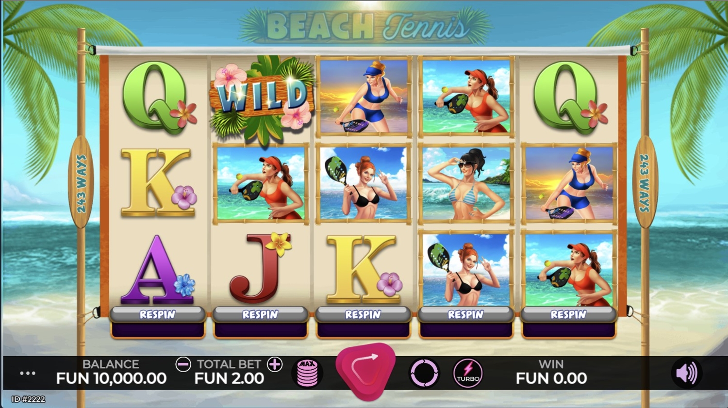 Beach Tennis Gameplay Image