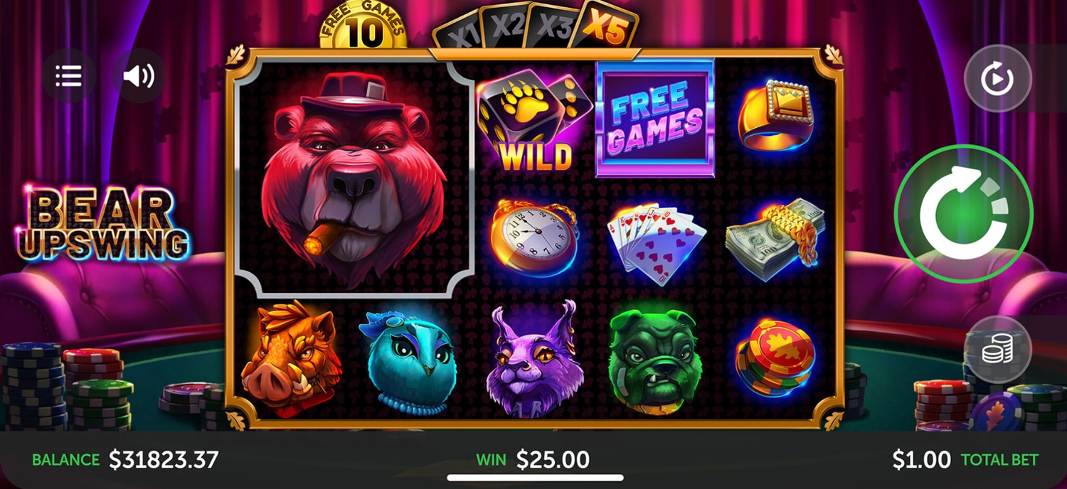 Bear Upswing Gameplay Image