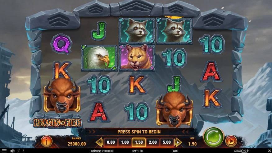 Beasts of Fire Gameplay Image