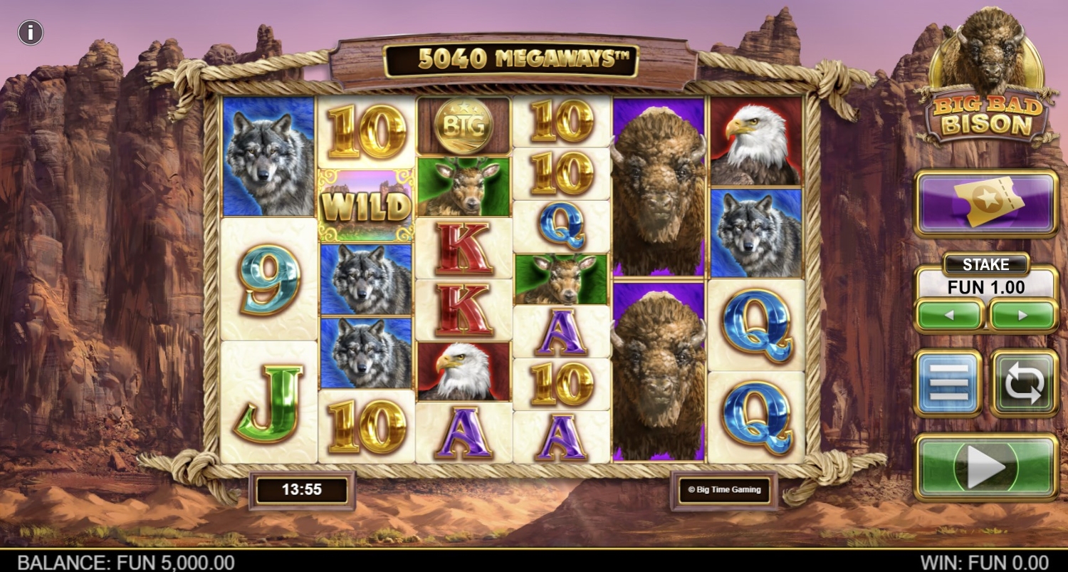 Big Bad Bison Gameplay Image