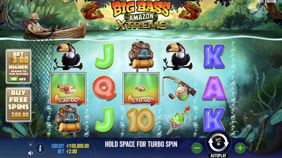 Big Bass Amazon Xtreme Gameplay Image