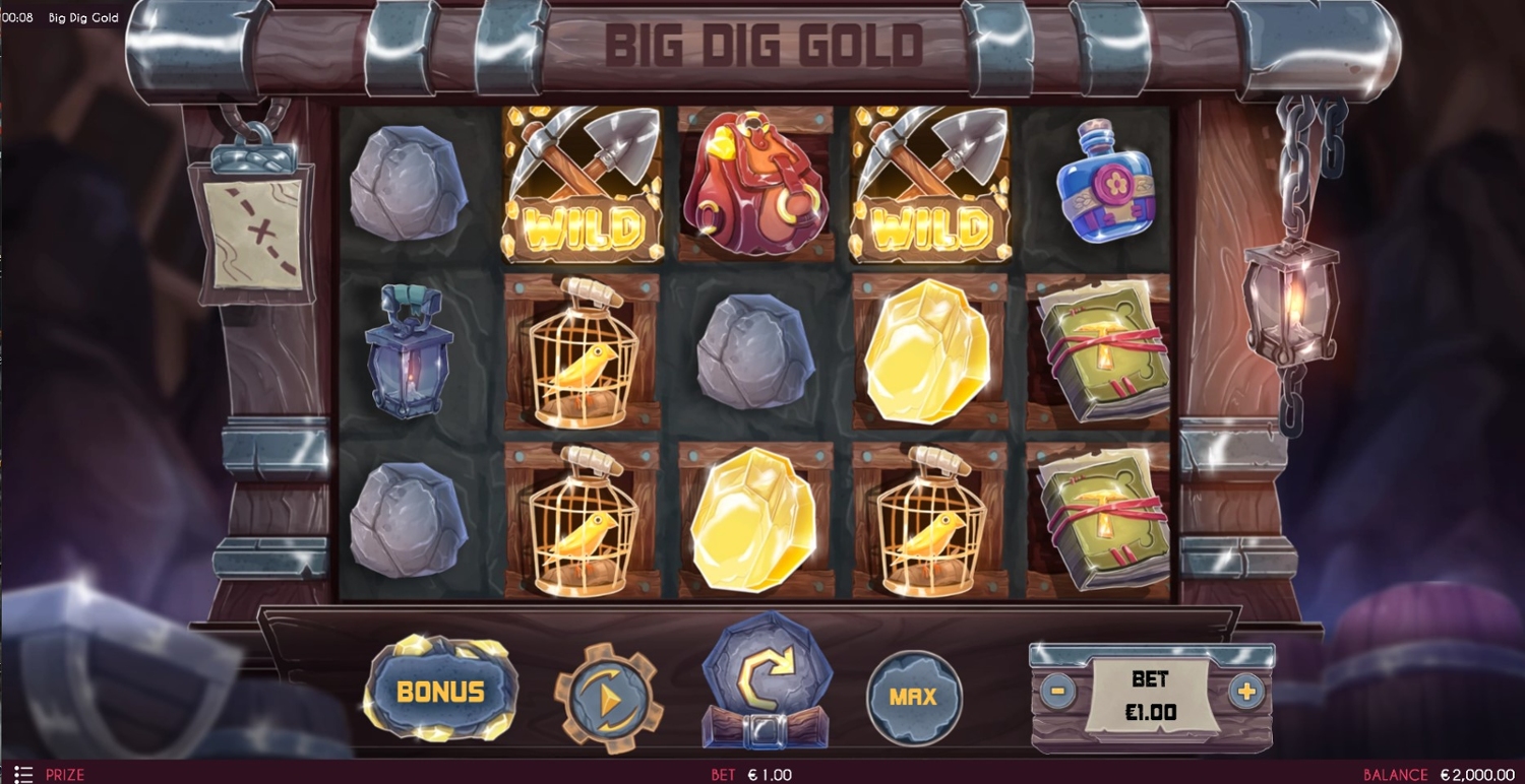 Big Dig Gold Gameplay Image