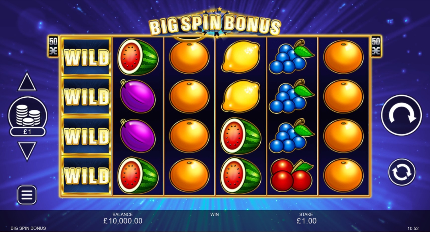 Big Spin Bonus Gameplay Image