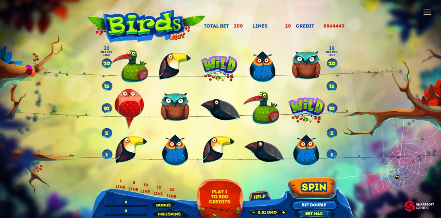 Birds Slot Gameplay Image
