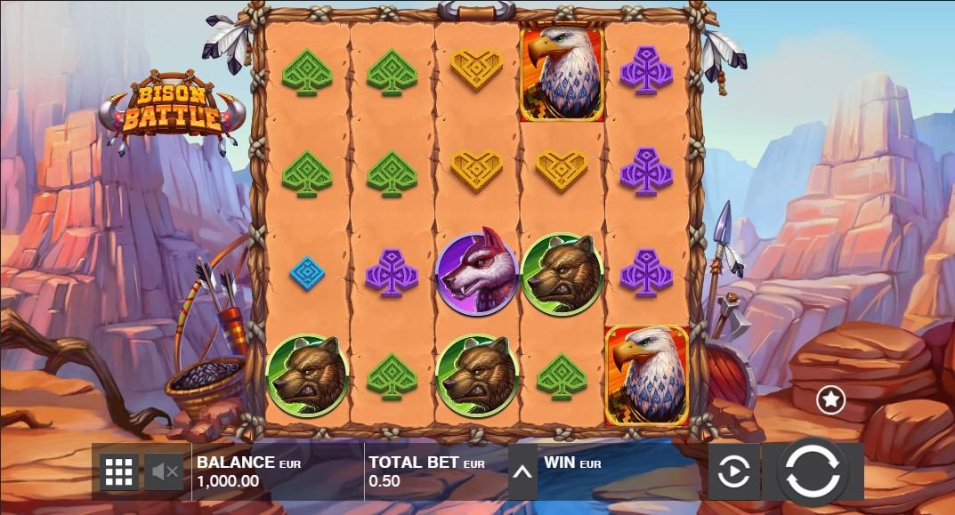 Bison Battle Gameplay Image