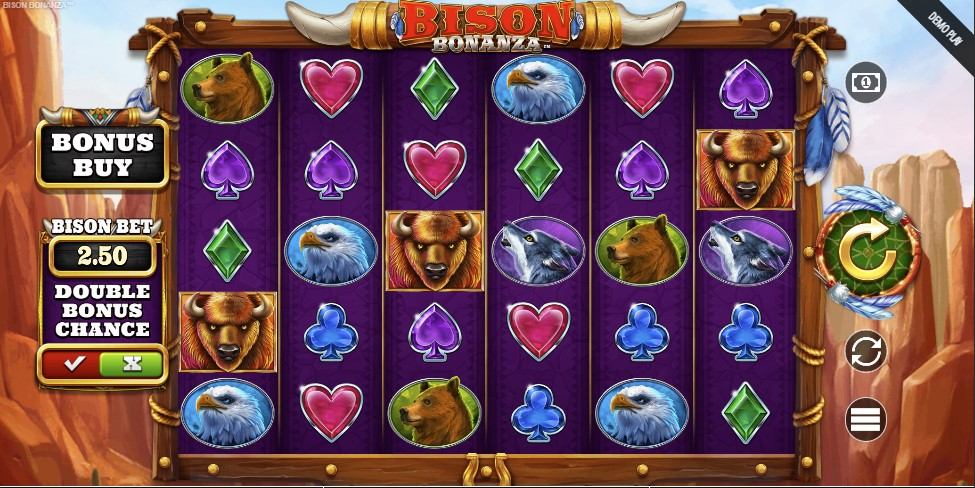 Bison Bonanza Gameplay Image
