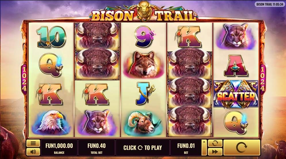 Bison Trail Gameplay Image