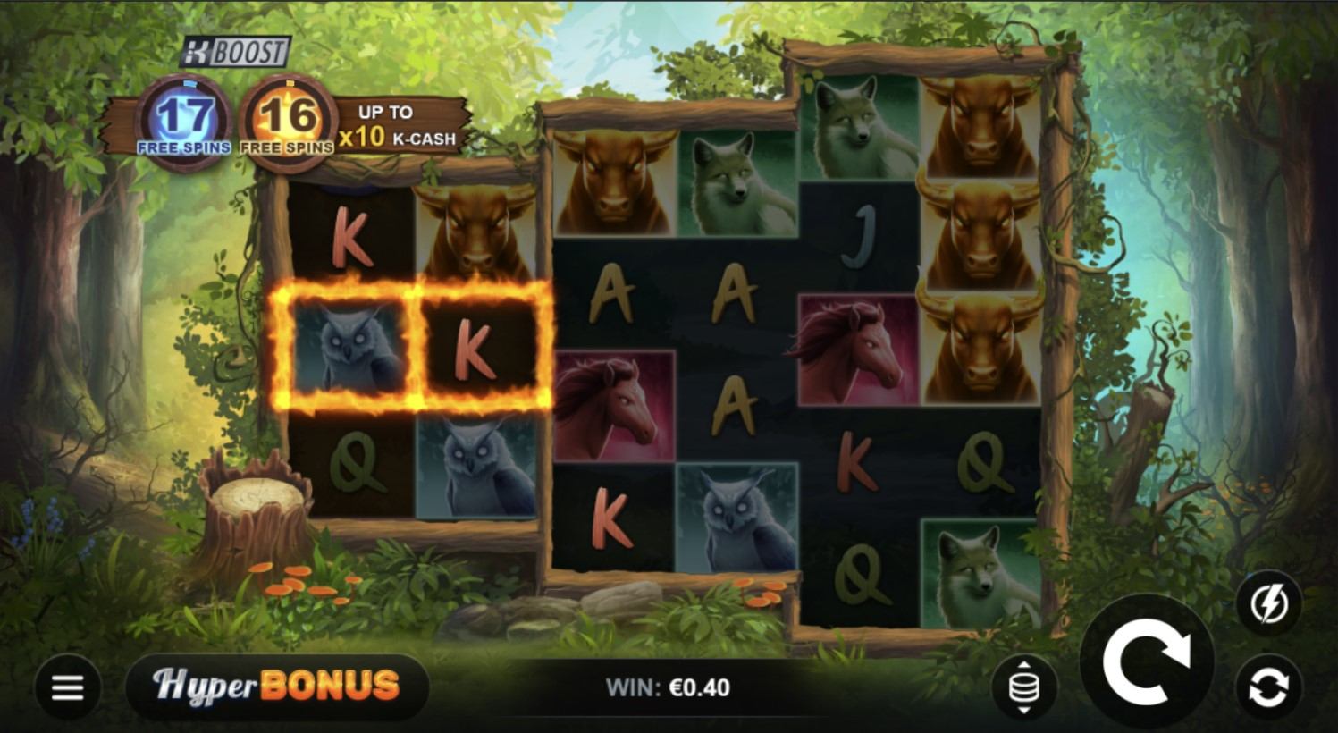 Blazing Bull: Cash Quest Gameplay Image