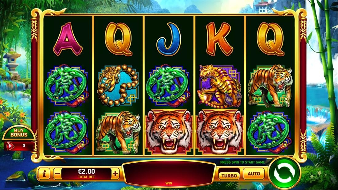 Blazing Tiger Gameplay Image