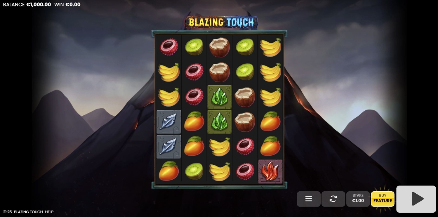Blazing Touch Gameplay Image