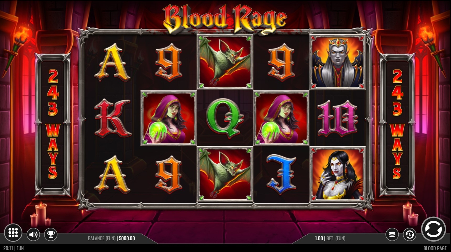Blood Rage Gameplay Image
