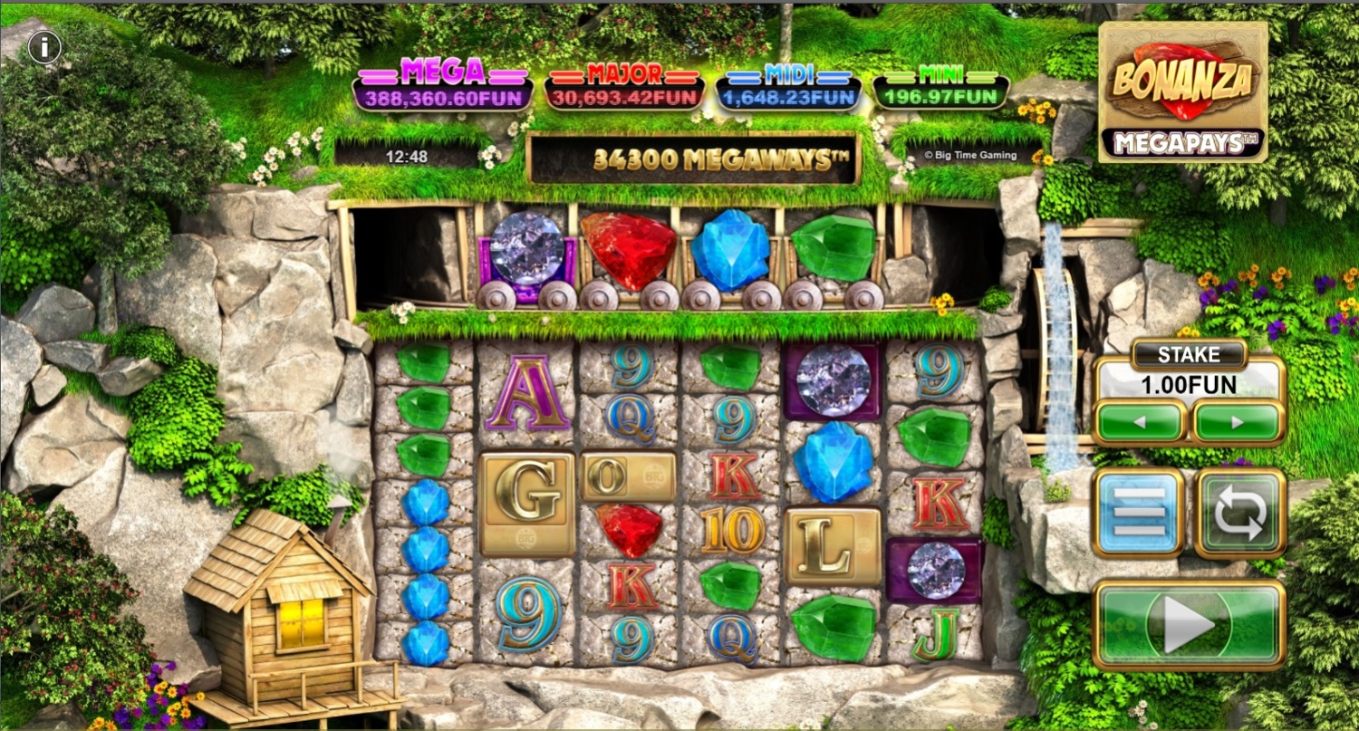 Bonanza Megapays Gameplay Image