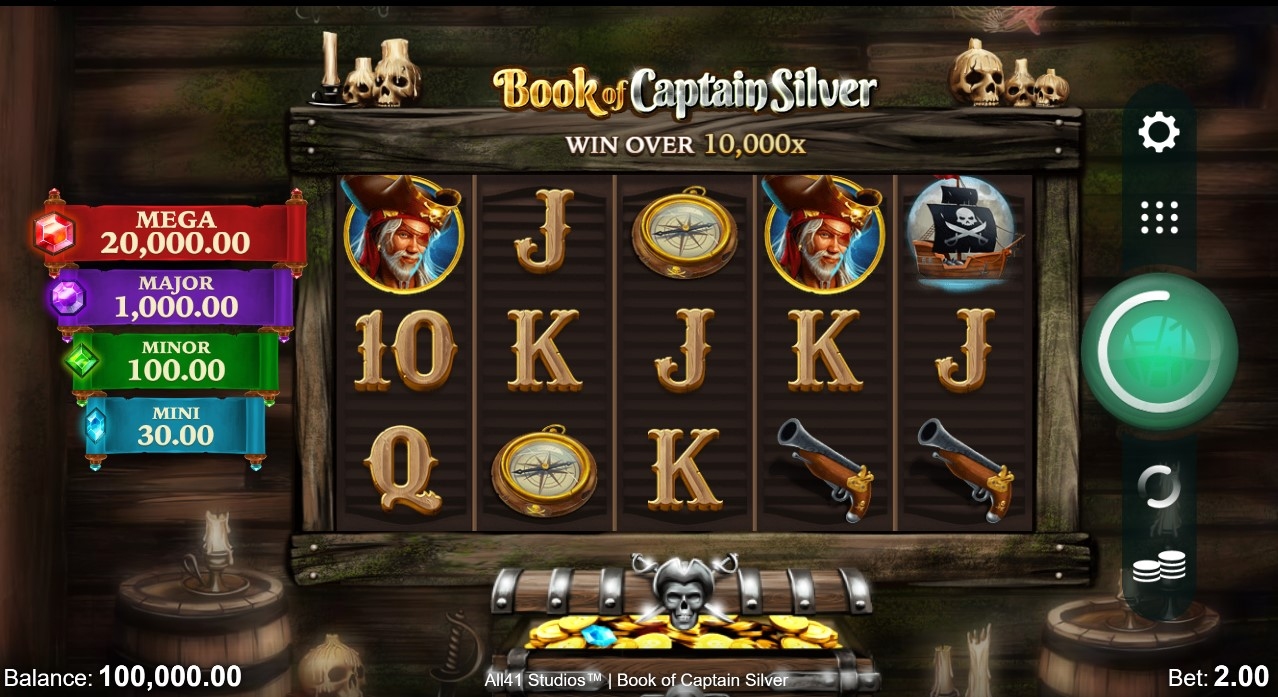 Book of Captain Silver Gameplay Image