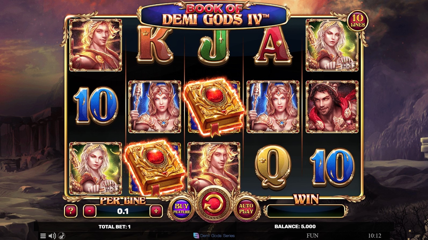 Book of Demi Gods IV Gameplay Image