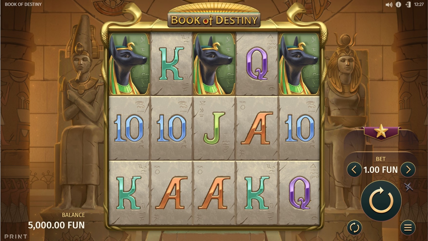 Book of Destiny Gameplay Image