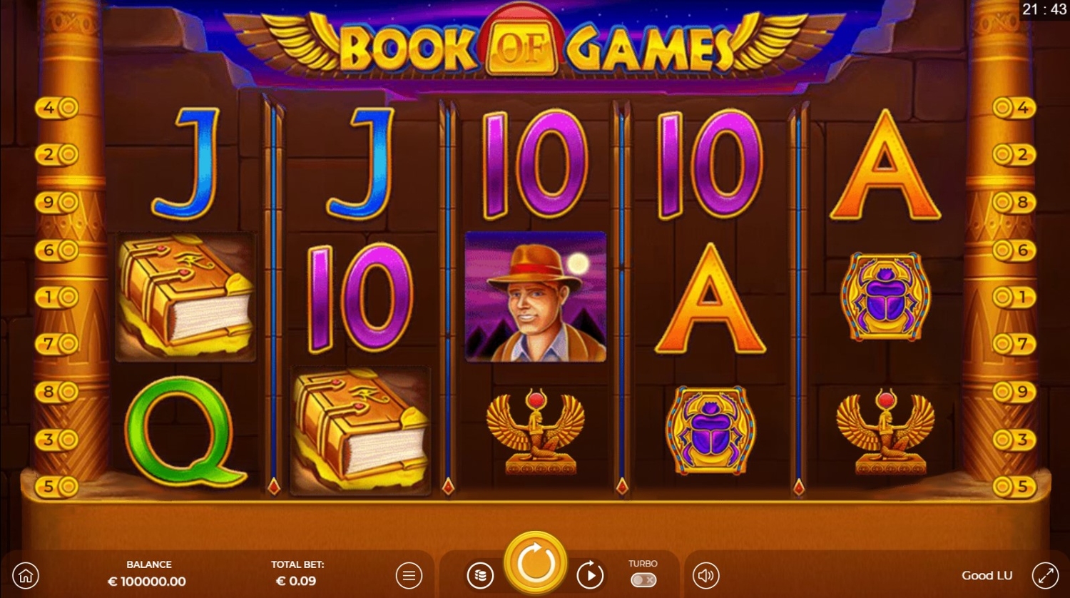 Book of Games Gameplay Image