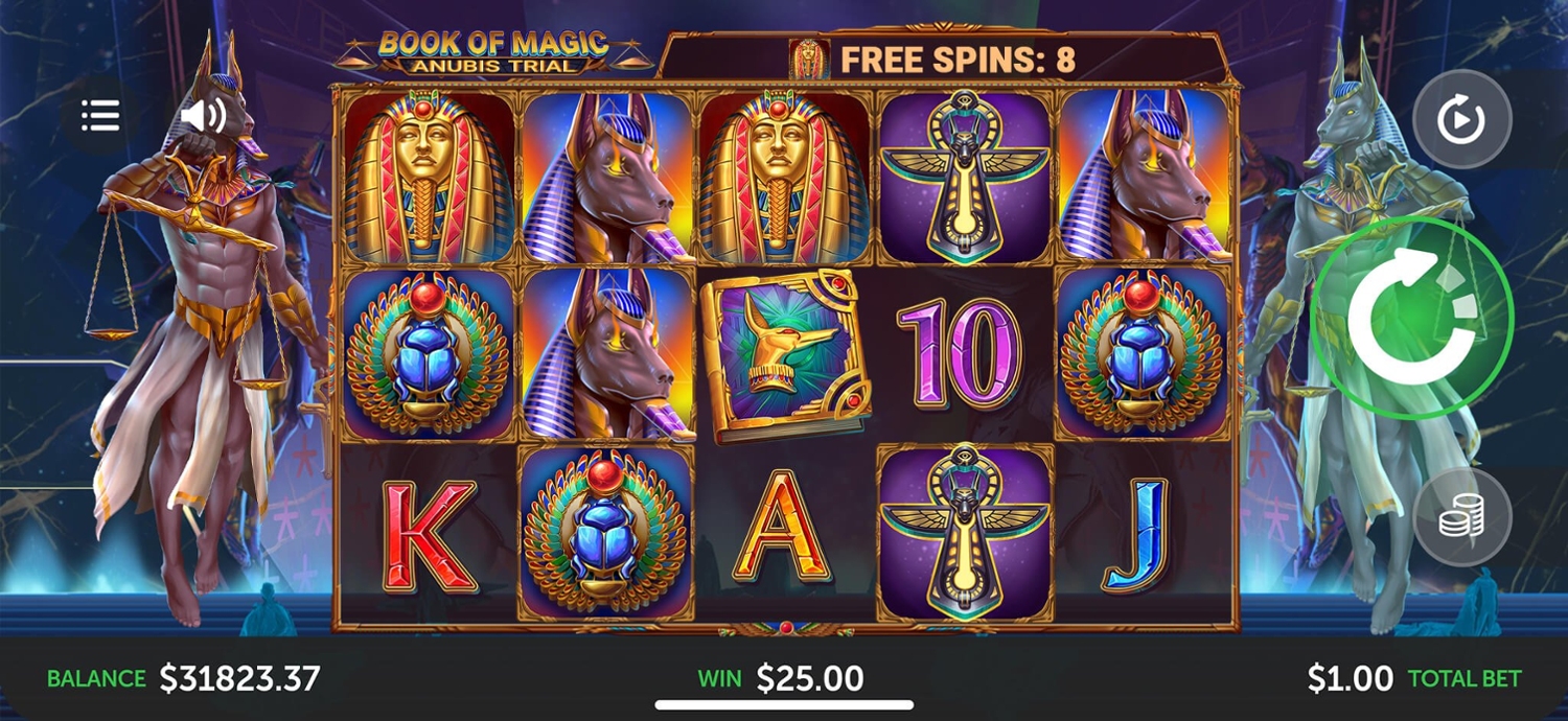 Book of Magic: Anubis Trial Gameplay Image