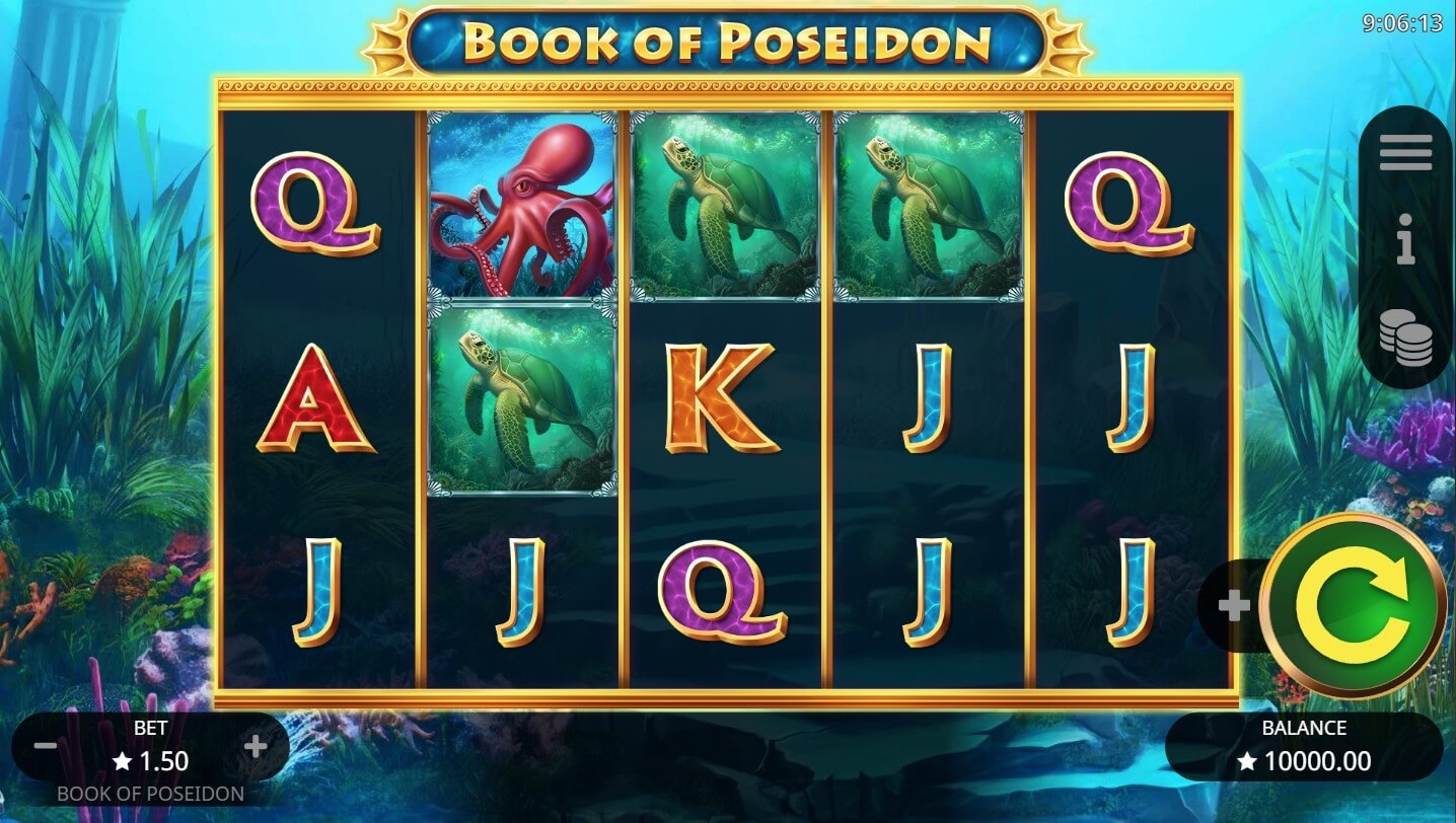 Book of Poseidon Gameplay Image