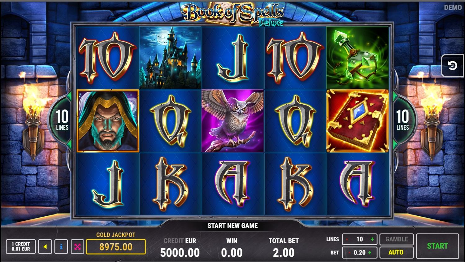 Book of Spells Deluxe Gameplay Image