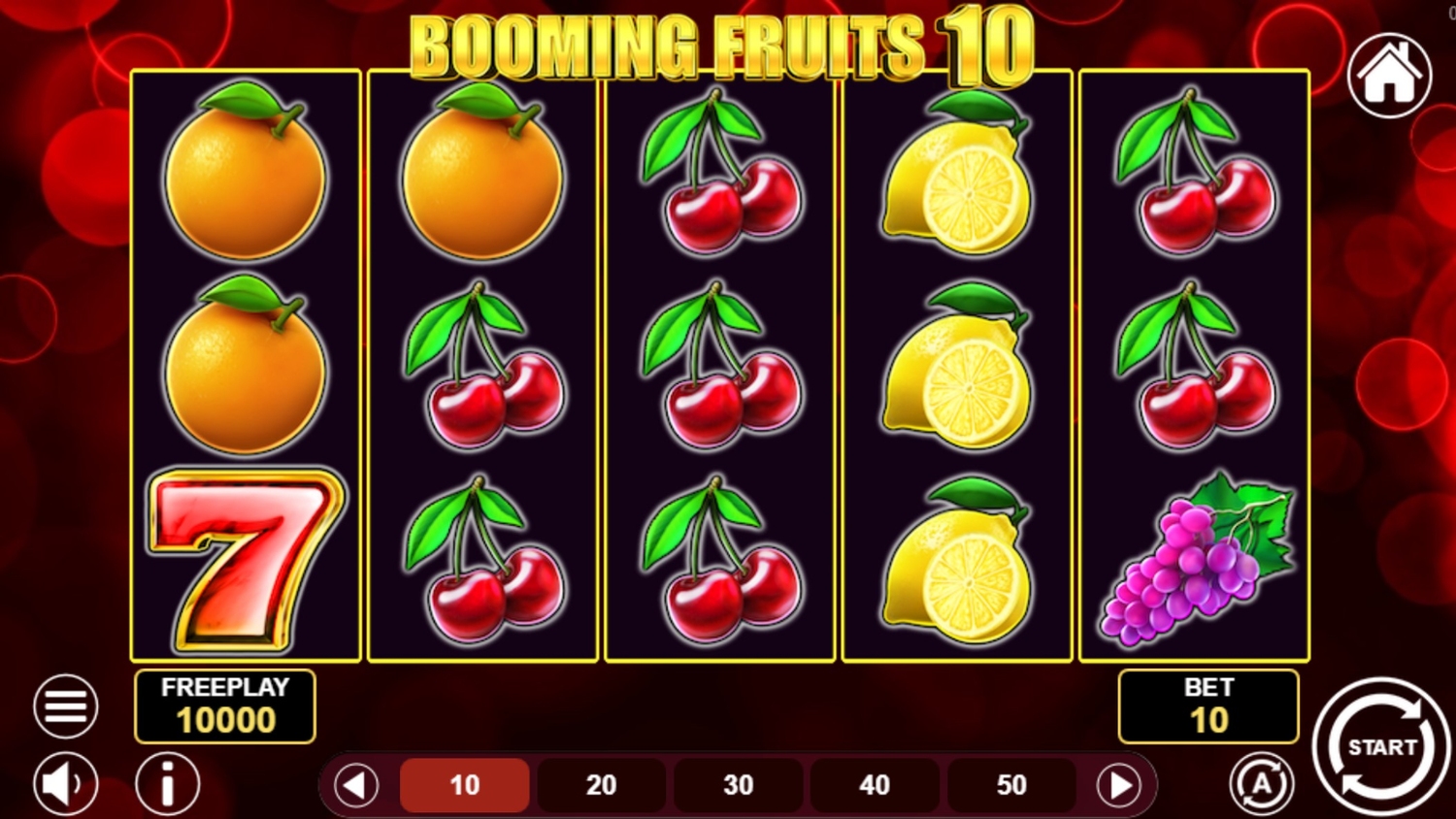 Booming Fruits 10 Gameplay Image