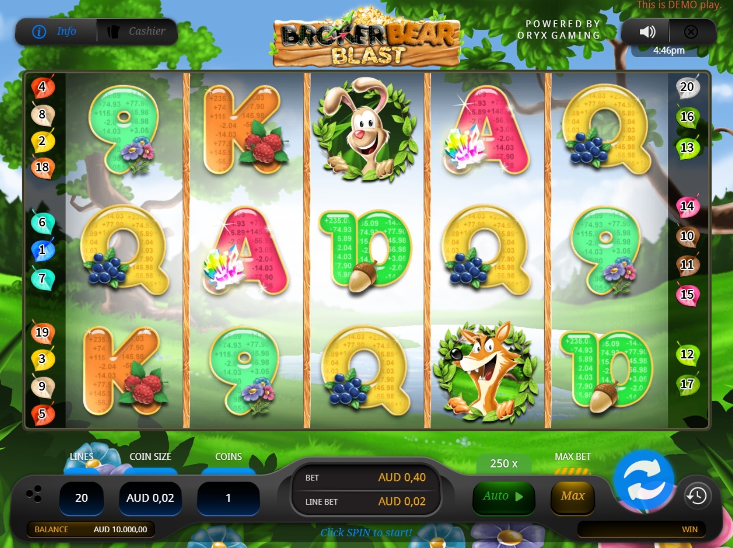Broker Bear Blast Gameplay Image