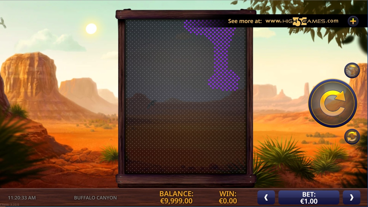Buffalo Canyon Gameplay Image