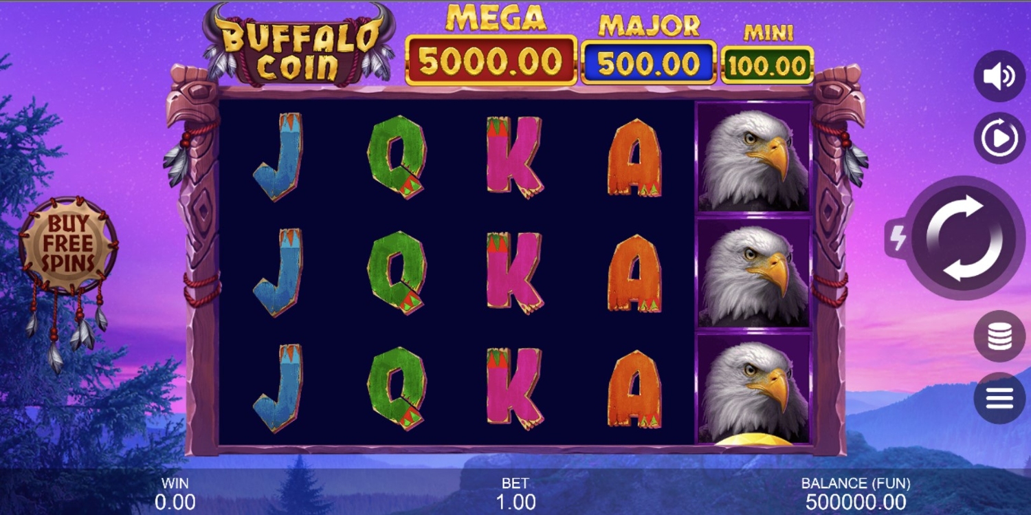 Buffalo Coin: Hold the Spin Gameplay Image