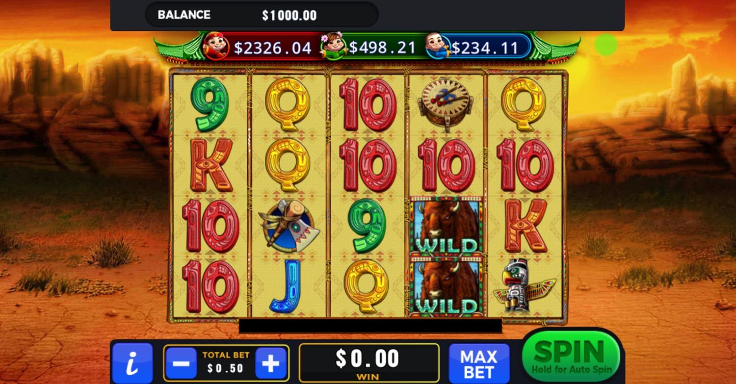 Buffalo Run Gameplay Image