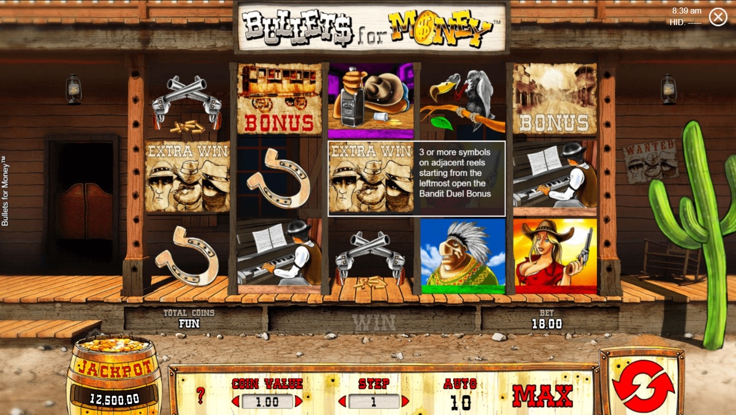 Bullets for Money Gameplay Image