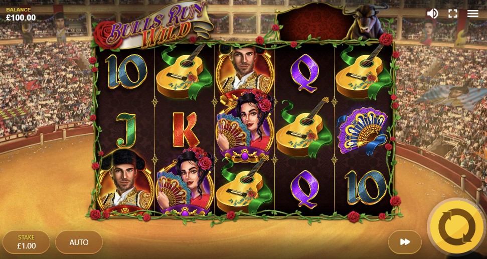 Bulls Run Wild Gameplay Image