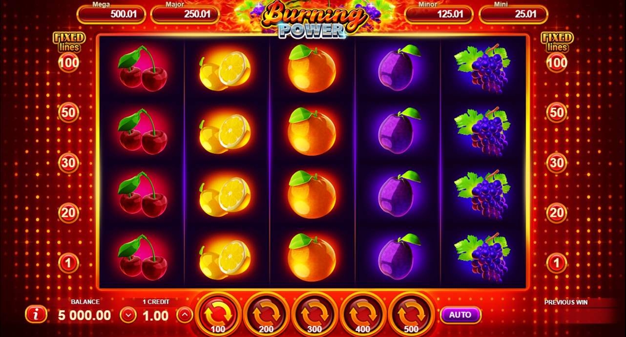 Burning Power Gameplay Image