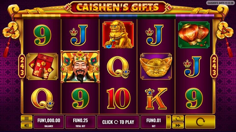Caishen’s Gifts Gameplay Image
