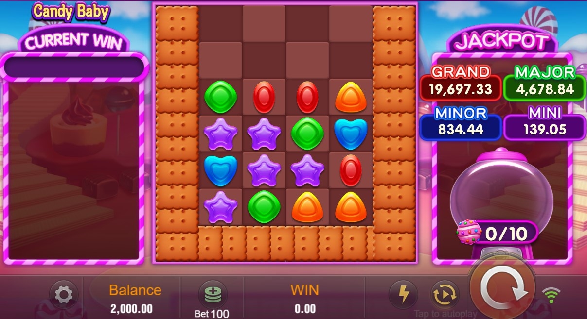 Candy Baby Gameplay Image