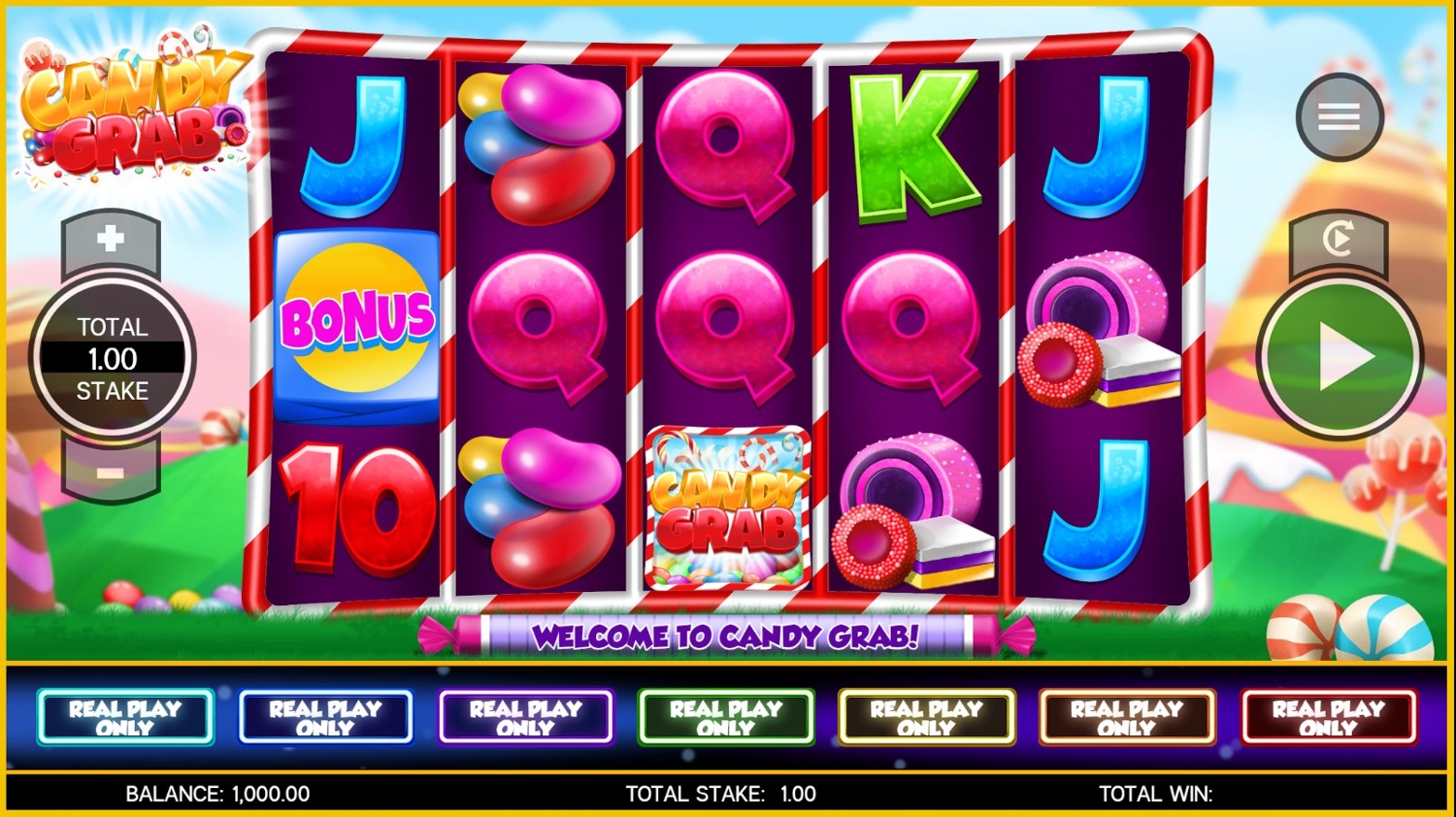 Candy Grab Gameplay Image